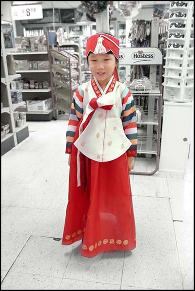 New Year Child Portrait