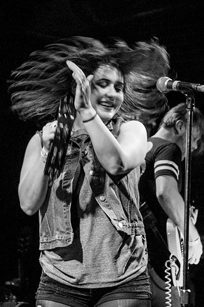 The Young Evils performing live