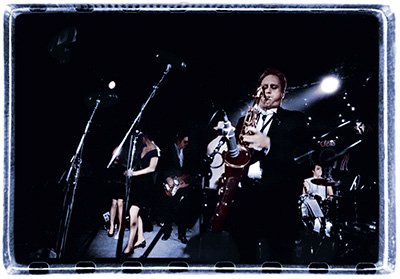 Pleasure Barrons performing live