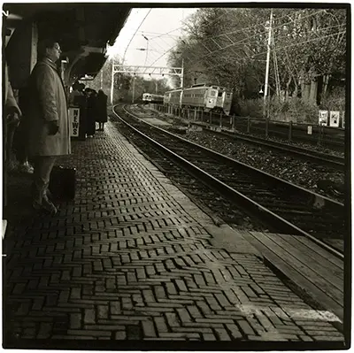 Train Stop Portrait