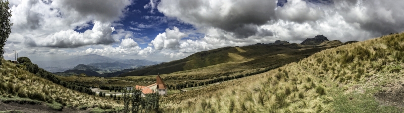 Trail to Pichincha Volcano