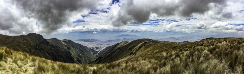 Trail to Pichincha Volcano